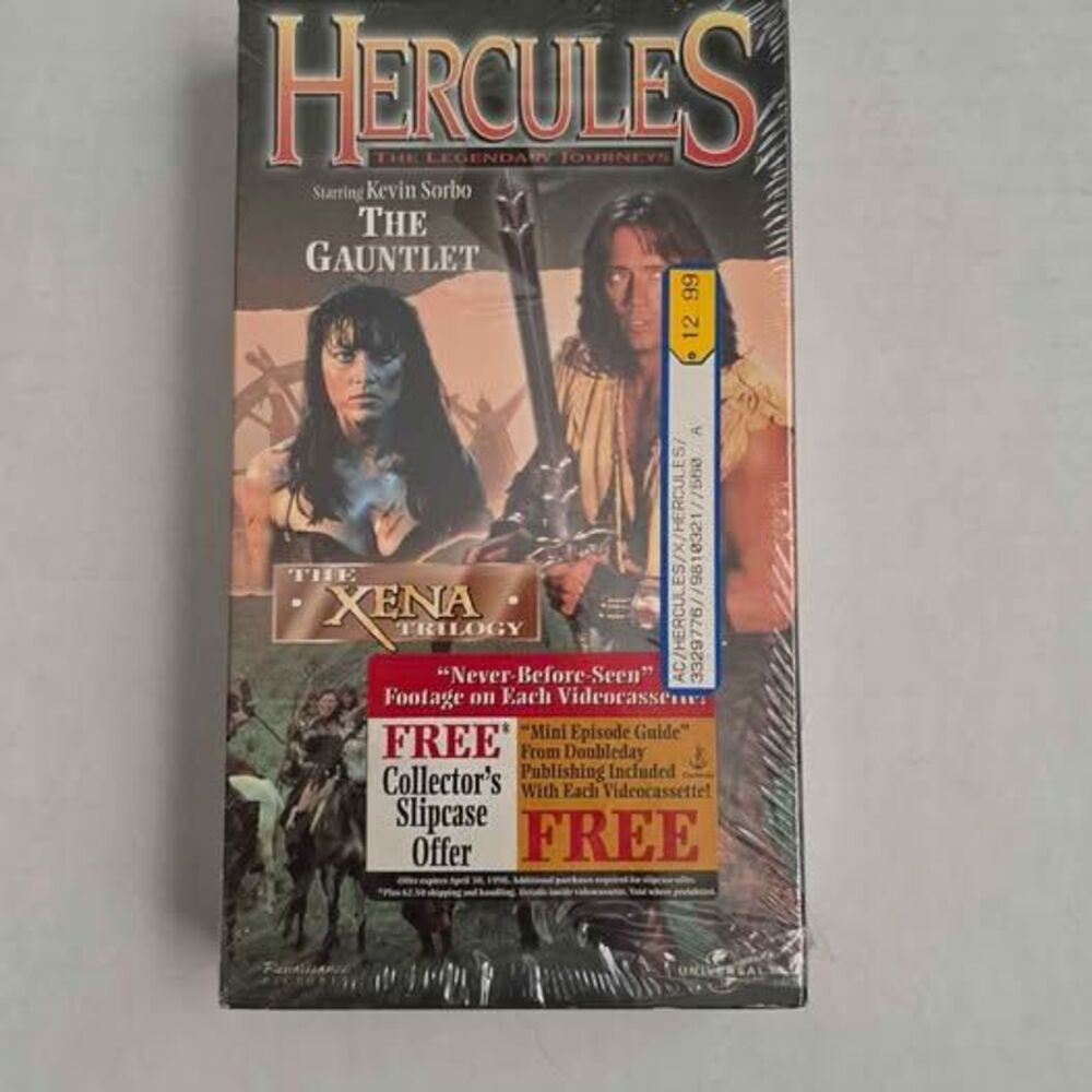Hercules: The Legendary Journeys - The Gauntlet VHS